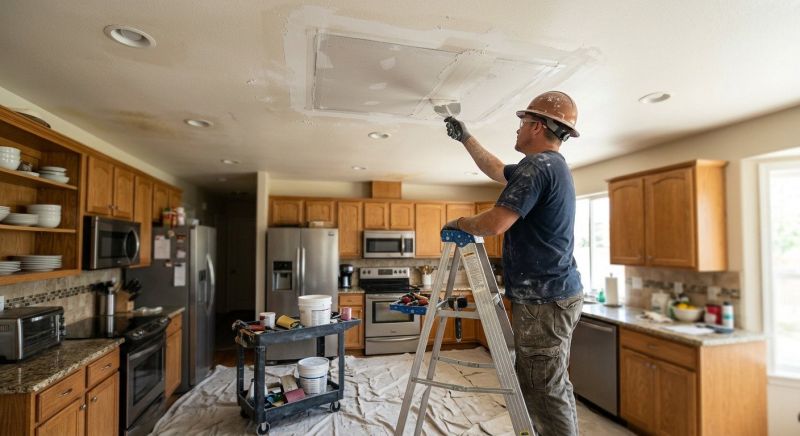 Ceiling Hole Repair in Kansas City, KS