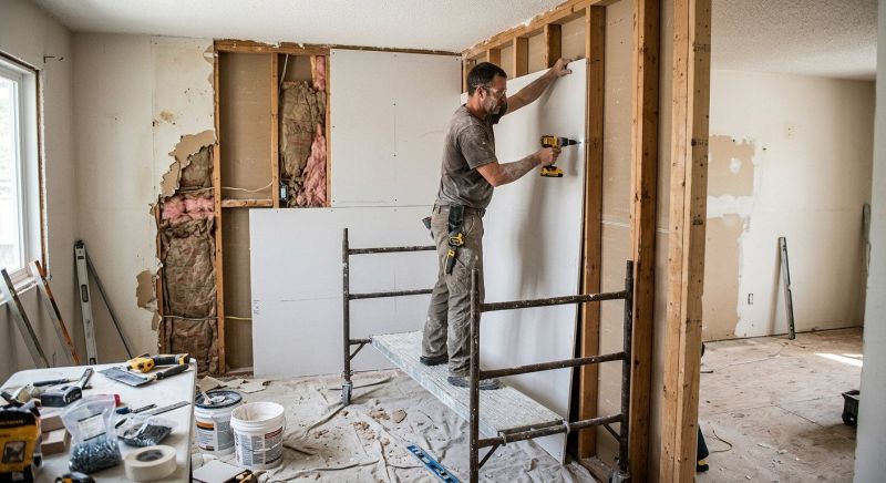 Gypsum Board Installation in Denver, CO